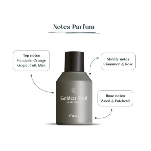 Cave Eau de Parfum Golden Soul 50ml Original