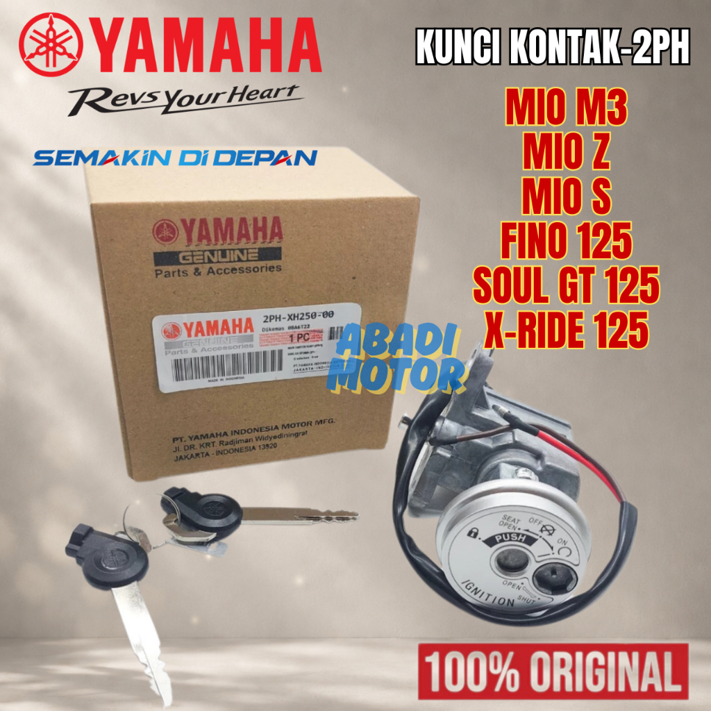 KUNCI KONTAK SET ASLI ORIGINAL YAMAHA 2PH MIO M3 MIO Z MIO S KUALITAS ASLI ORIGINAL YAMAHA YGP PASTI