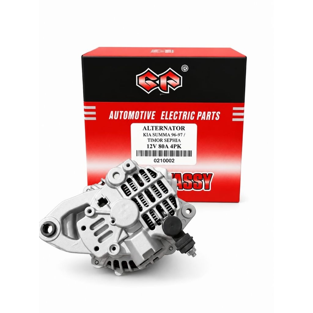 ALTERNATOR ASSY DINAMO CAS KIA TIMOR DINAMO AMPER MAZDA 323 TIMOR CARENS 1 KIA RIO SHUMA 0210002