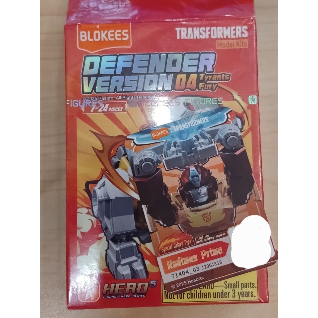 blokees secret rodimus prime