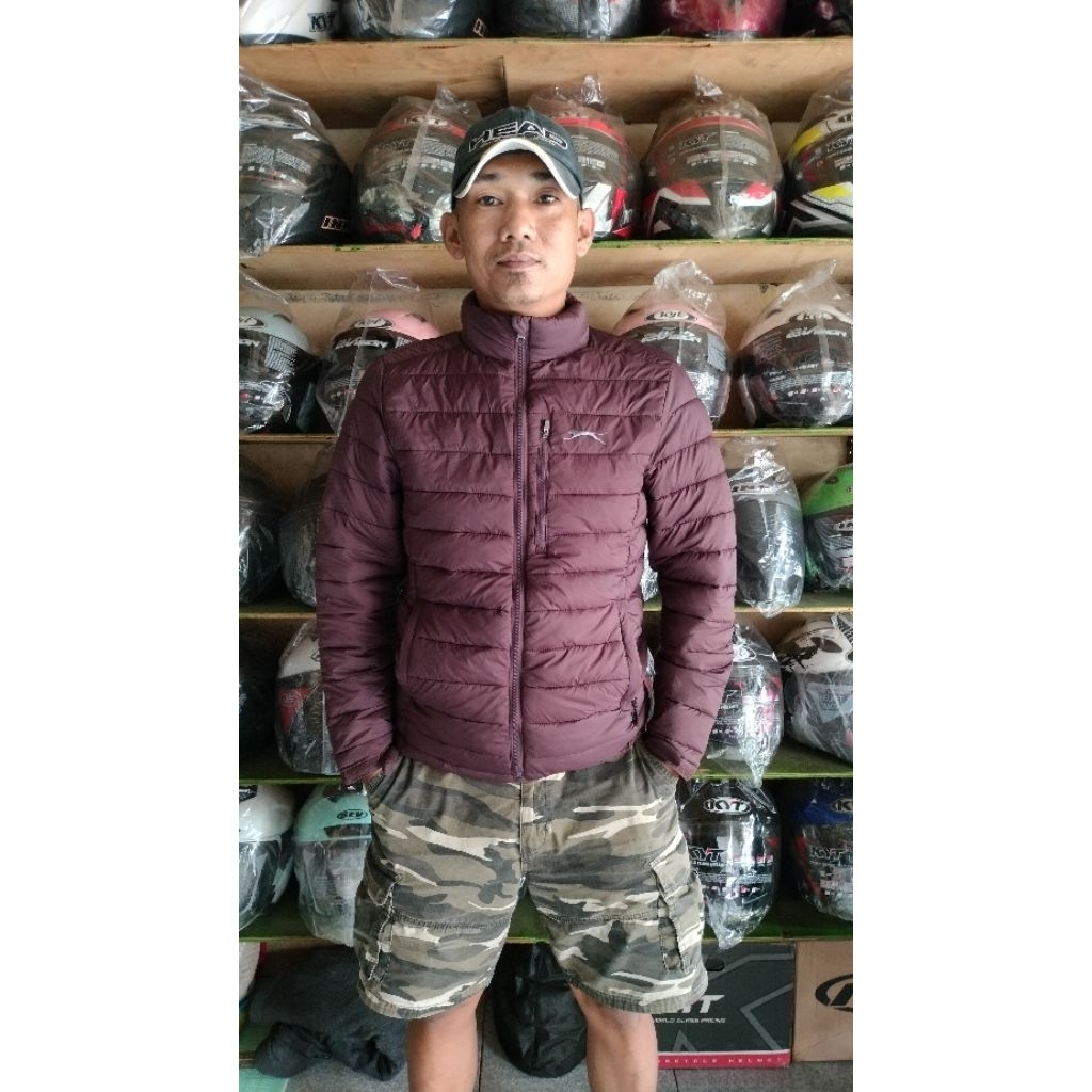 Jaket Gelembung cacing brand SLAZENGER