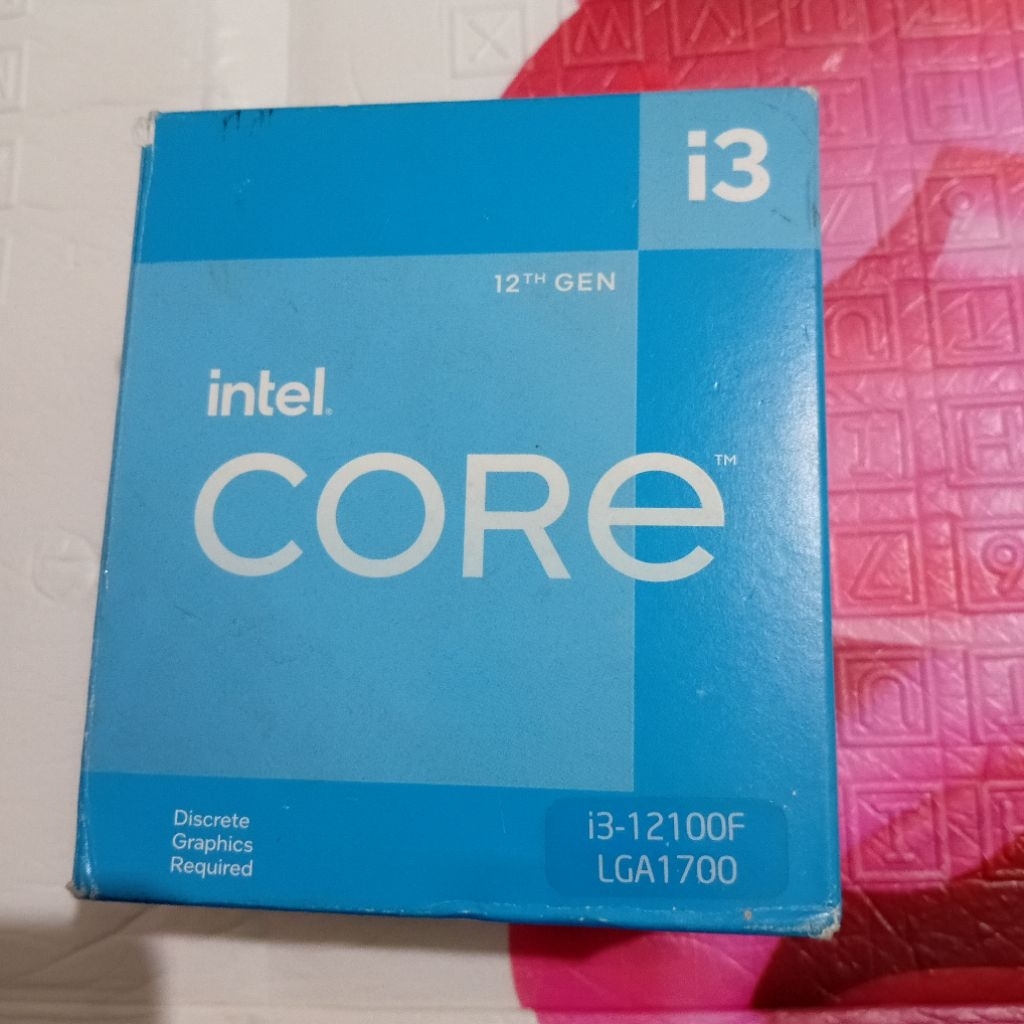 intel core i3 12100f box