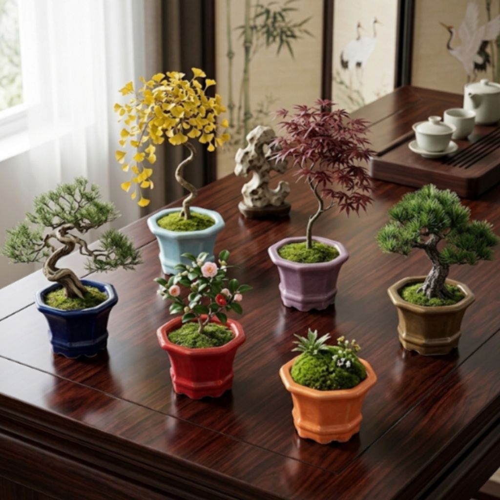 pot keramik bonsai shito mame segi6