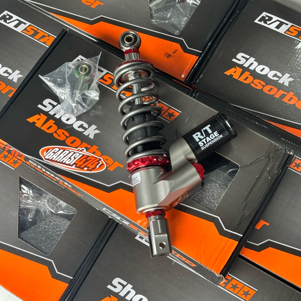 SHOCK BELAKANG RT STAGE X2 DOUBLE CLICK UNIVERSAL 310MM / 330MM