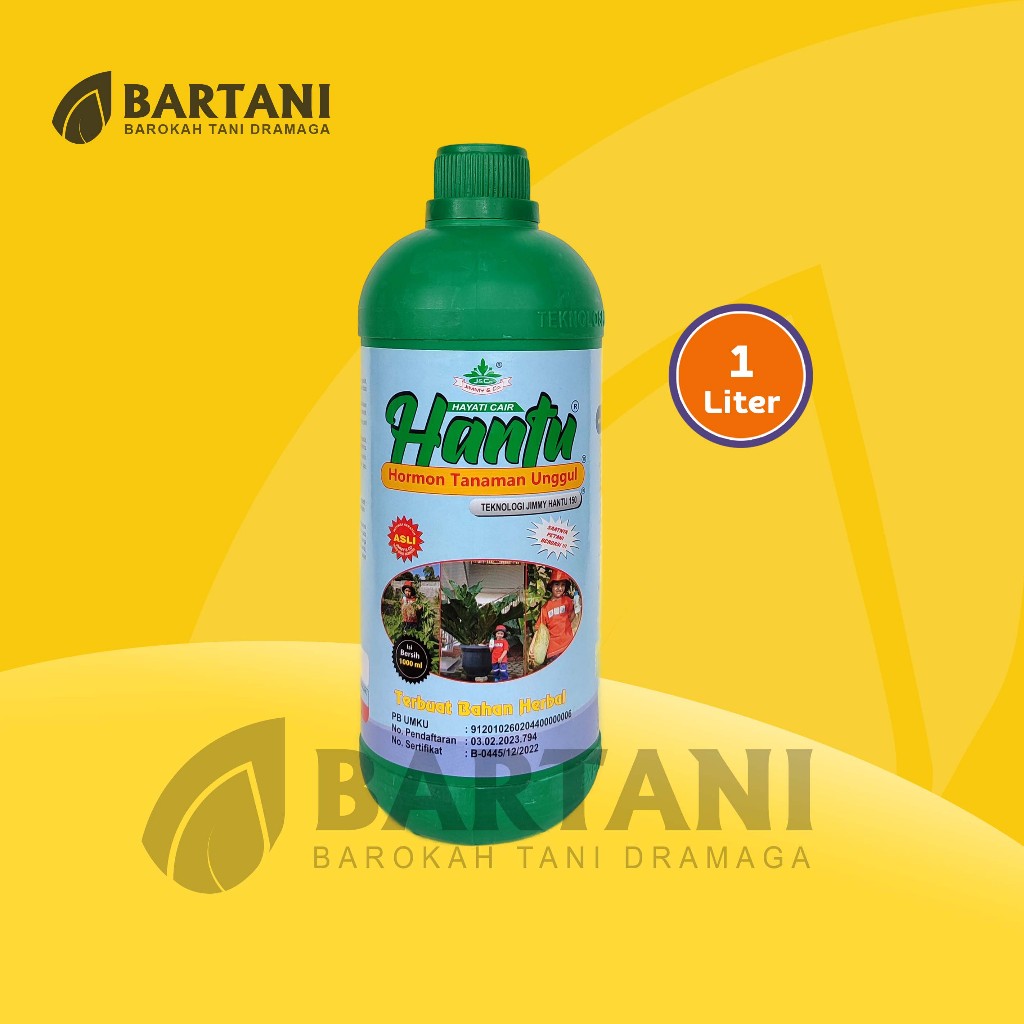 ZPT JIMMY HANTU 1 LITER BOTOL HIJAU