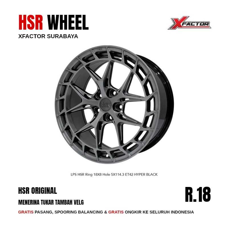 VELG MOBIL R18 HSR LPS HSR R18X8 5X114,3 ET42 HB 4 PCS VELG