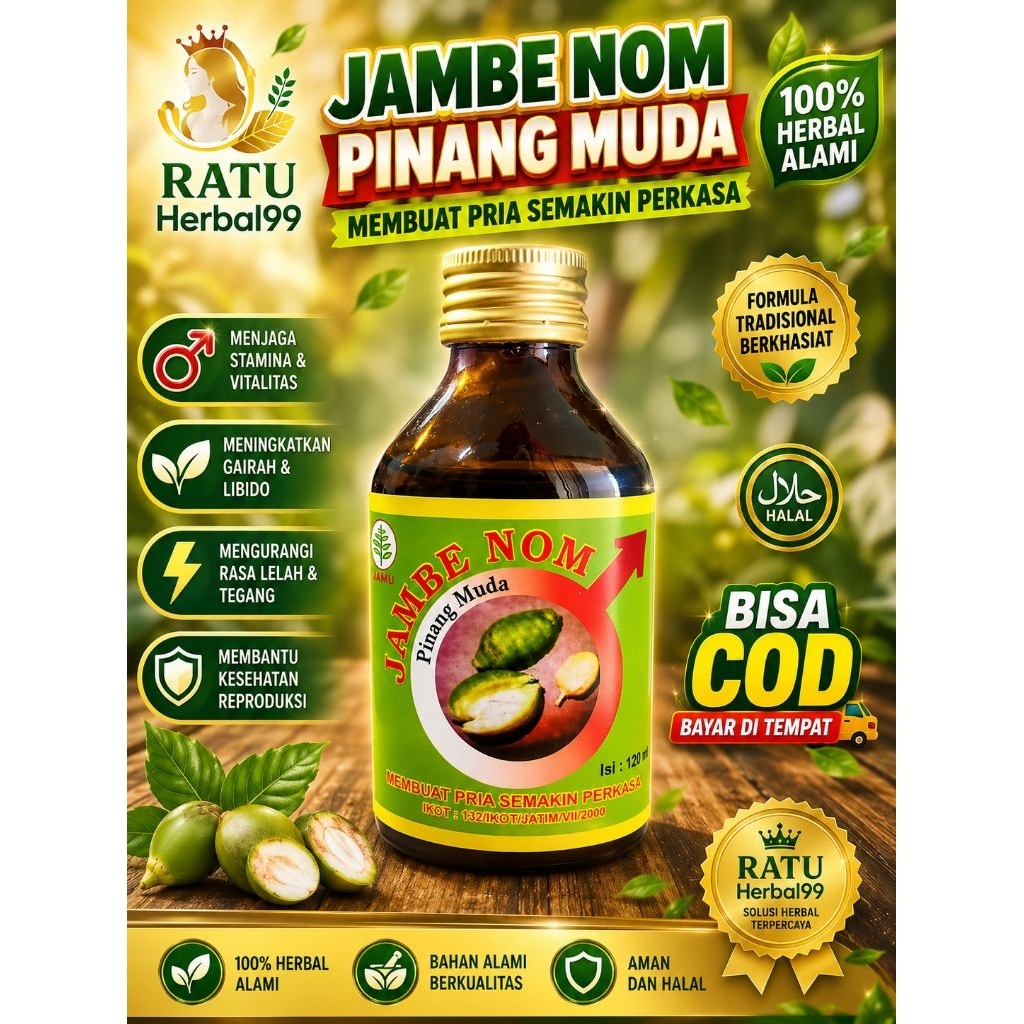 Jamu herbal alami Jambe nom