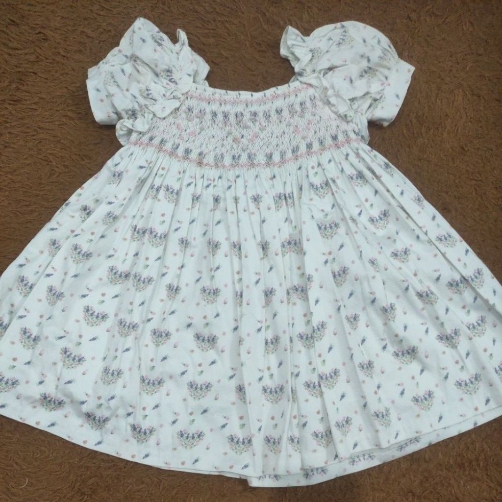 smocked dress dondolo