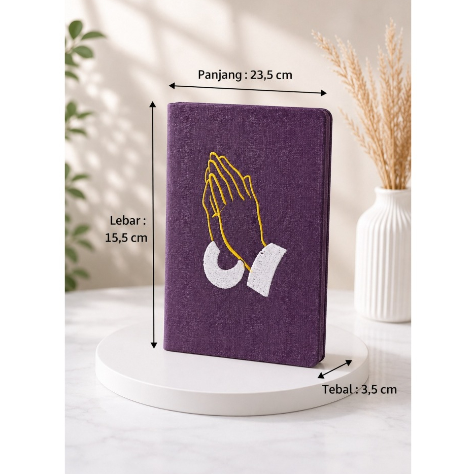 Sampul Alkitab Besar Tas - Sampul Alkitab Besar Biasa - Tangan Doa Alkitab Besar Biasa - Tangan Doa