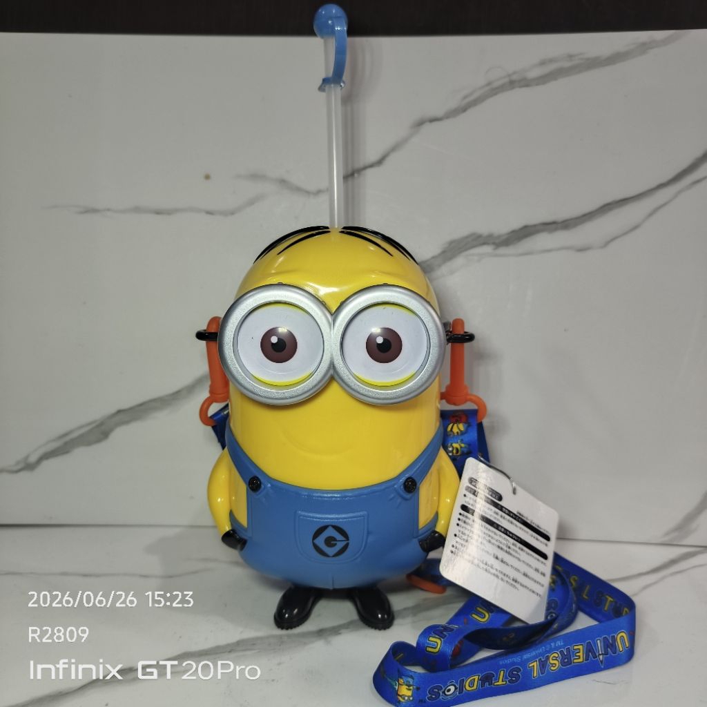 Figur Botol Minuman Minion USJ Universal Studios Jepang