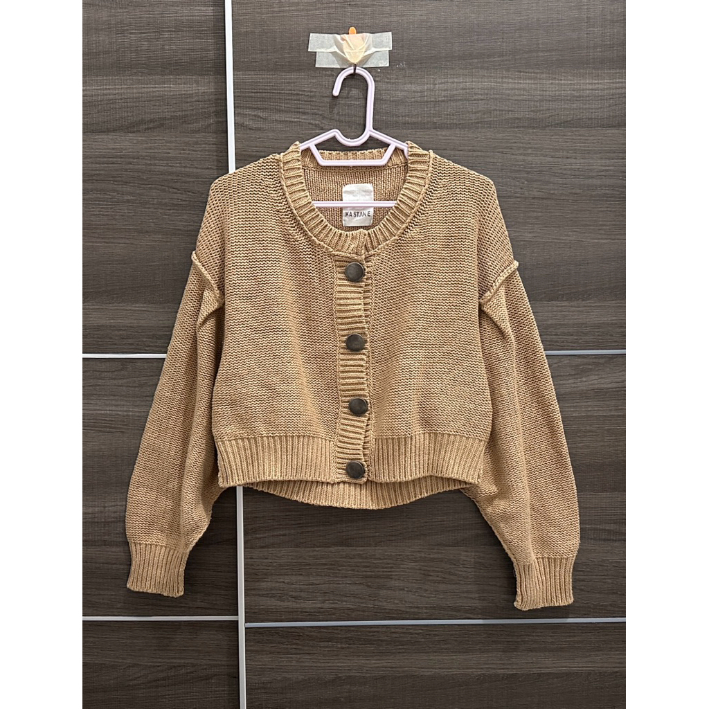 PRELOVED - KASTANE Cardigan knit crop