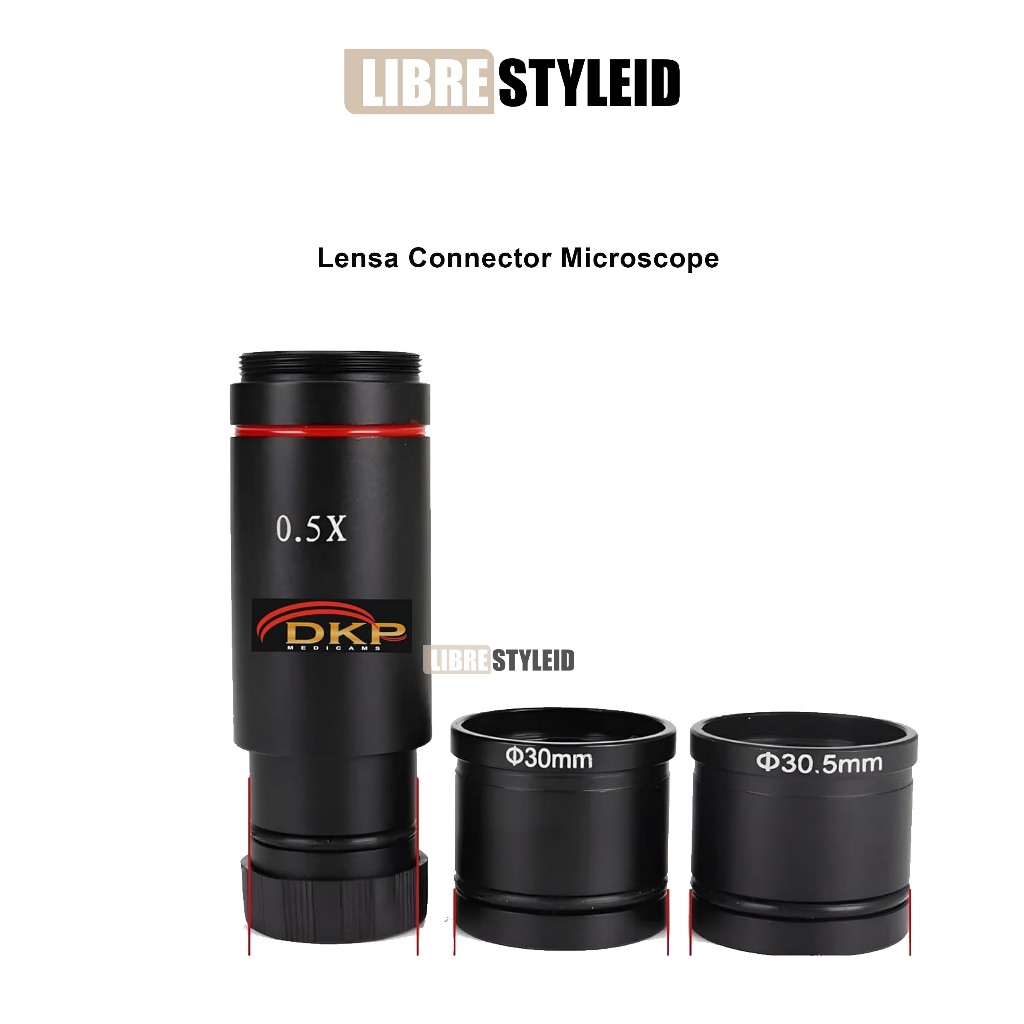 Lensa Connector Microscope Untuk Kamera Original