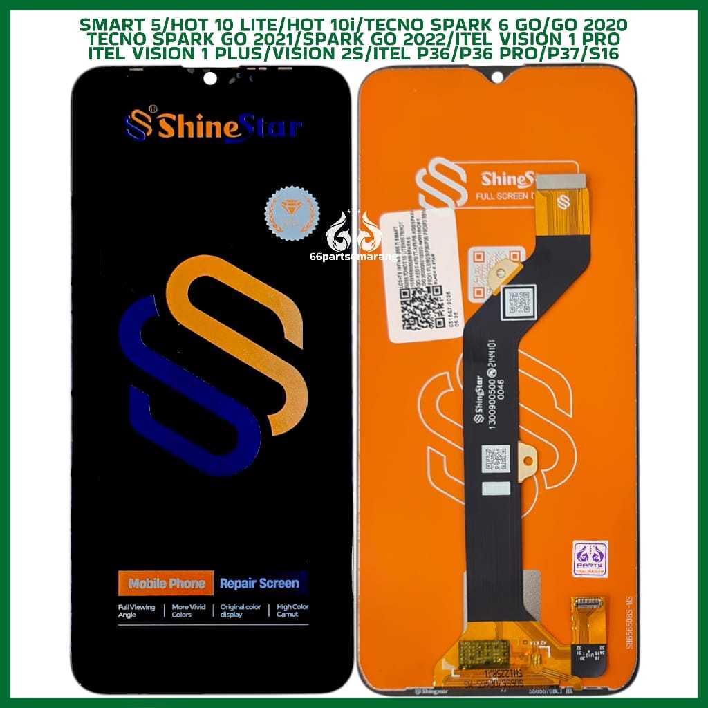 Lcd Touchscreen Infinix Smart 5 / Hot 10 Lite / Hot 10i / Tecno Spark 6 GO / Spark GO 2020 / Spark G