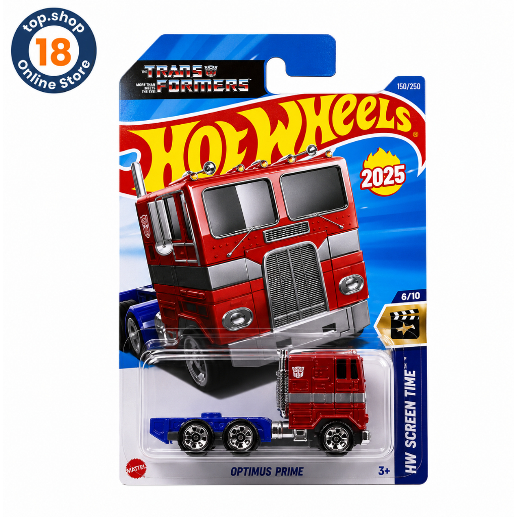 Hot Wheels Optimus Prime Transformers Diecast Optimus Diecast Mobil Optimus Truk Optimus