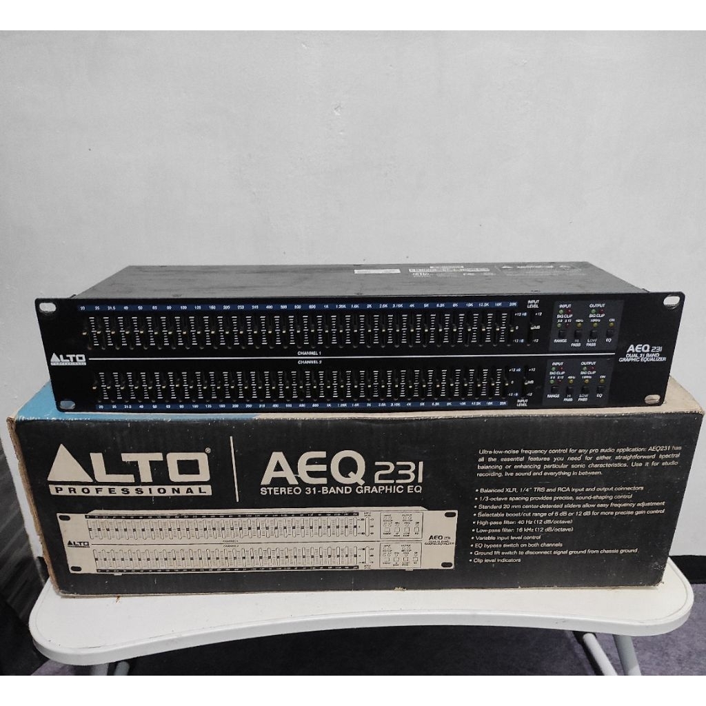 EQUALIZER ALTO AEQ231 SECOND ORIGINAL
