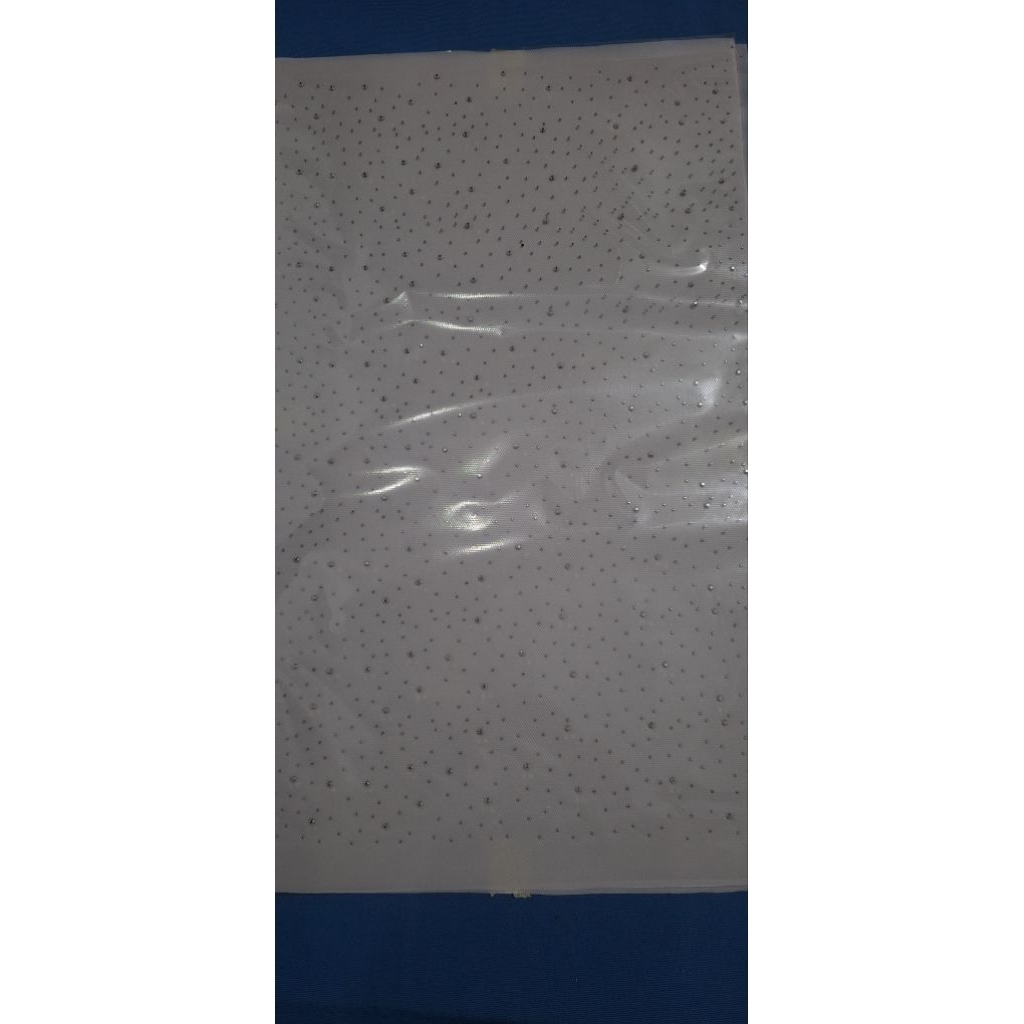 Payet mote press gosok warna silver
