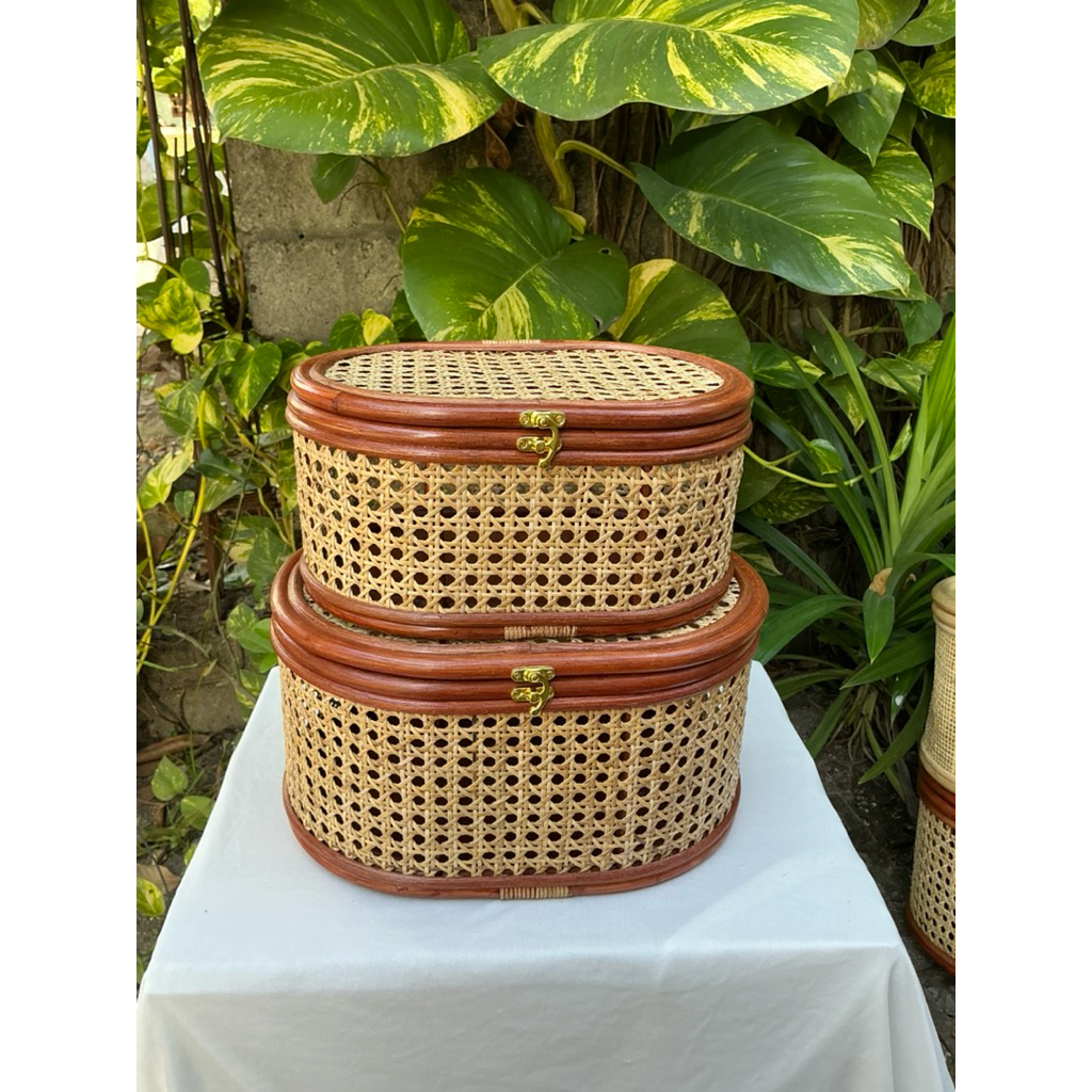 Oval Open Webbing Kecil 30x20x15