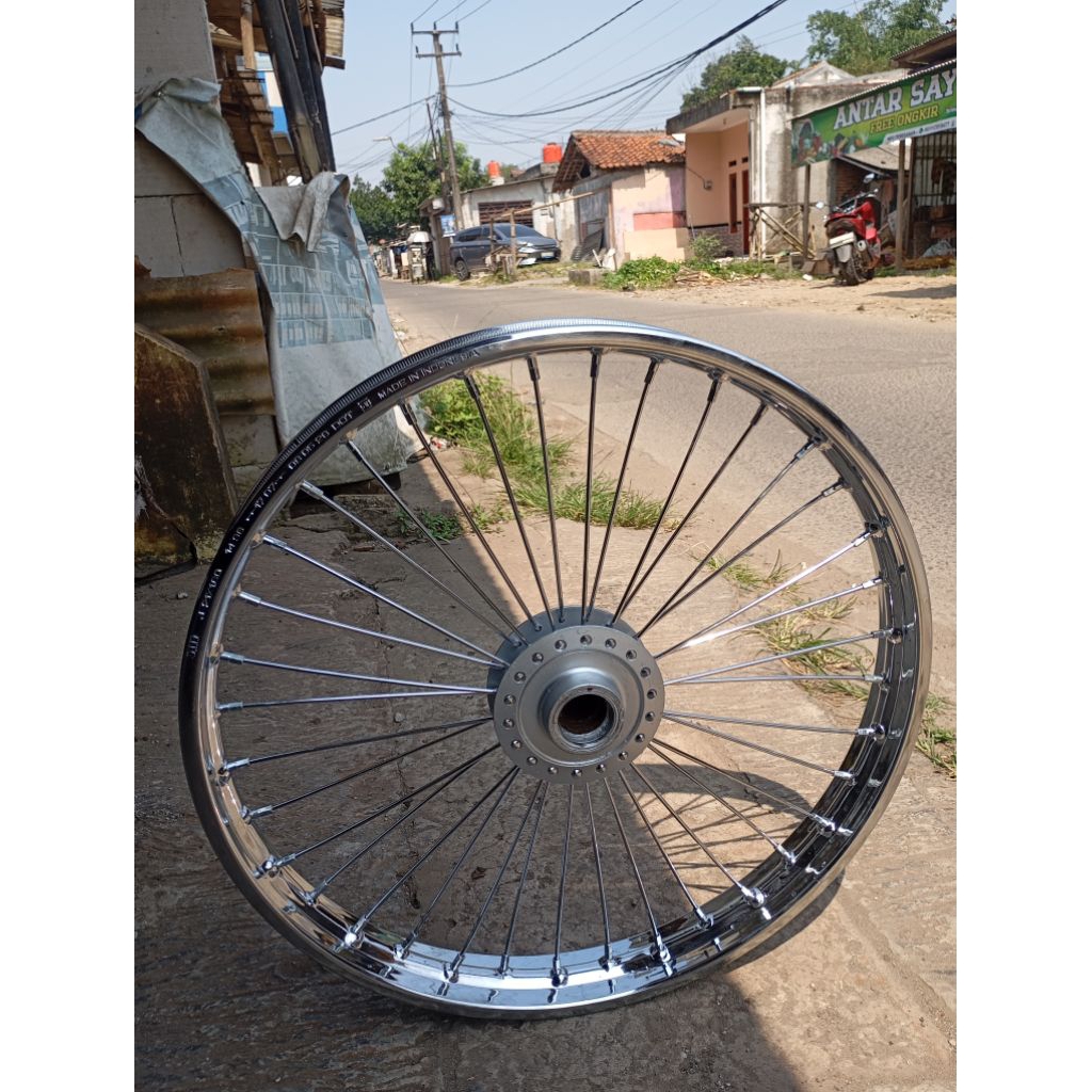 VELG DID DEPAN CHOPPER RING 21 LEBAR 160 HONDA SIAP TEMPUR
