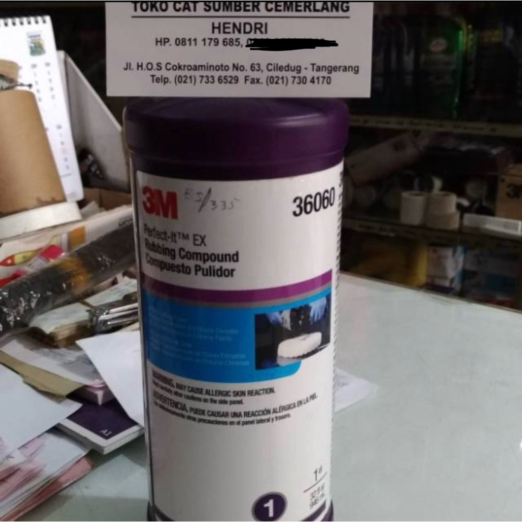 RUBBING COMPOUND 3M 36060