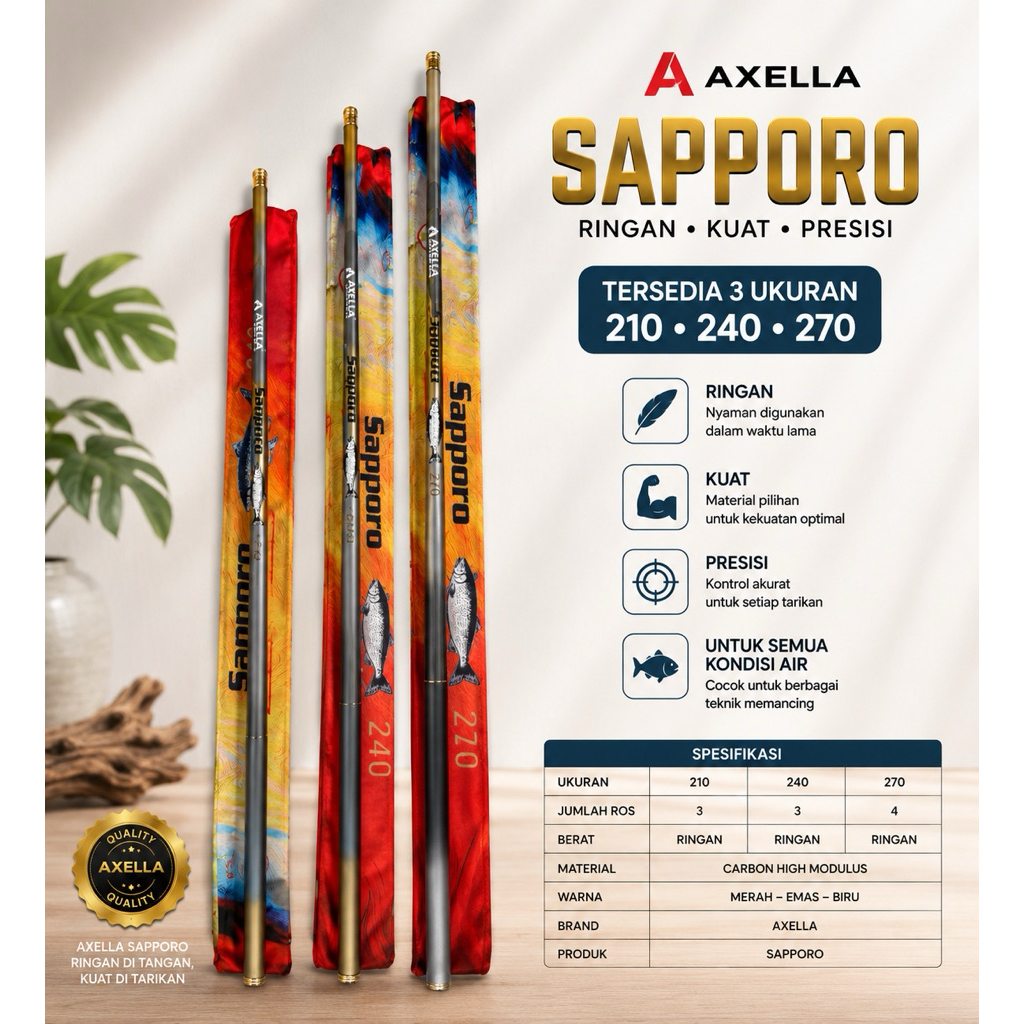 tegek axella saporo 210,240,270 medium,hard action