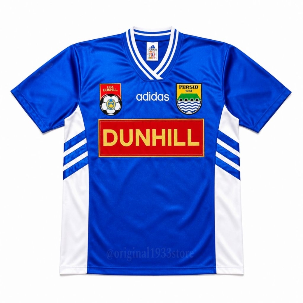 Jersey Retro Persib 1994/1995 Premium Full Bordir