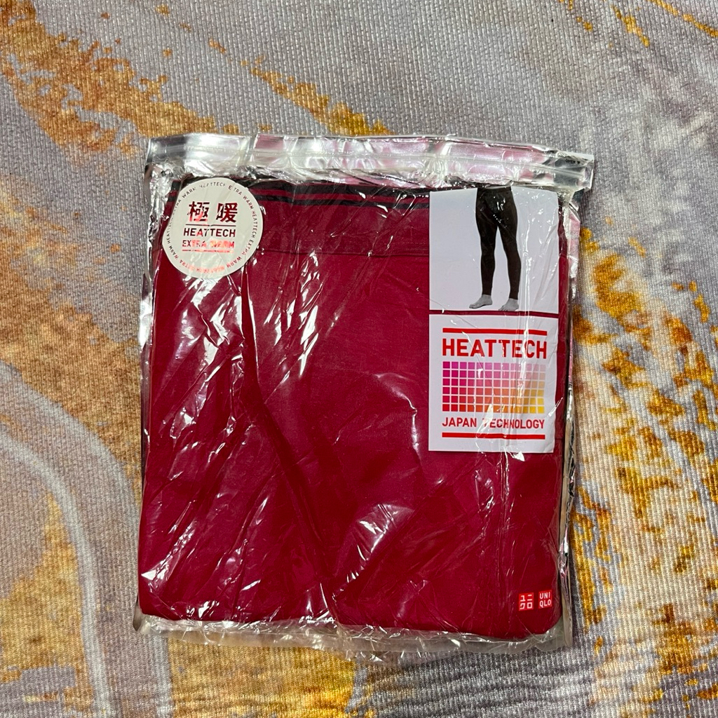 Uniqlo Heattech ExtraWarm Pria Ukuran L