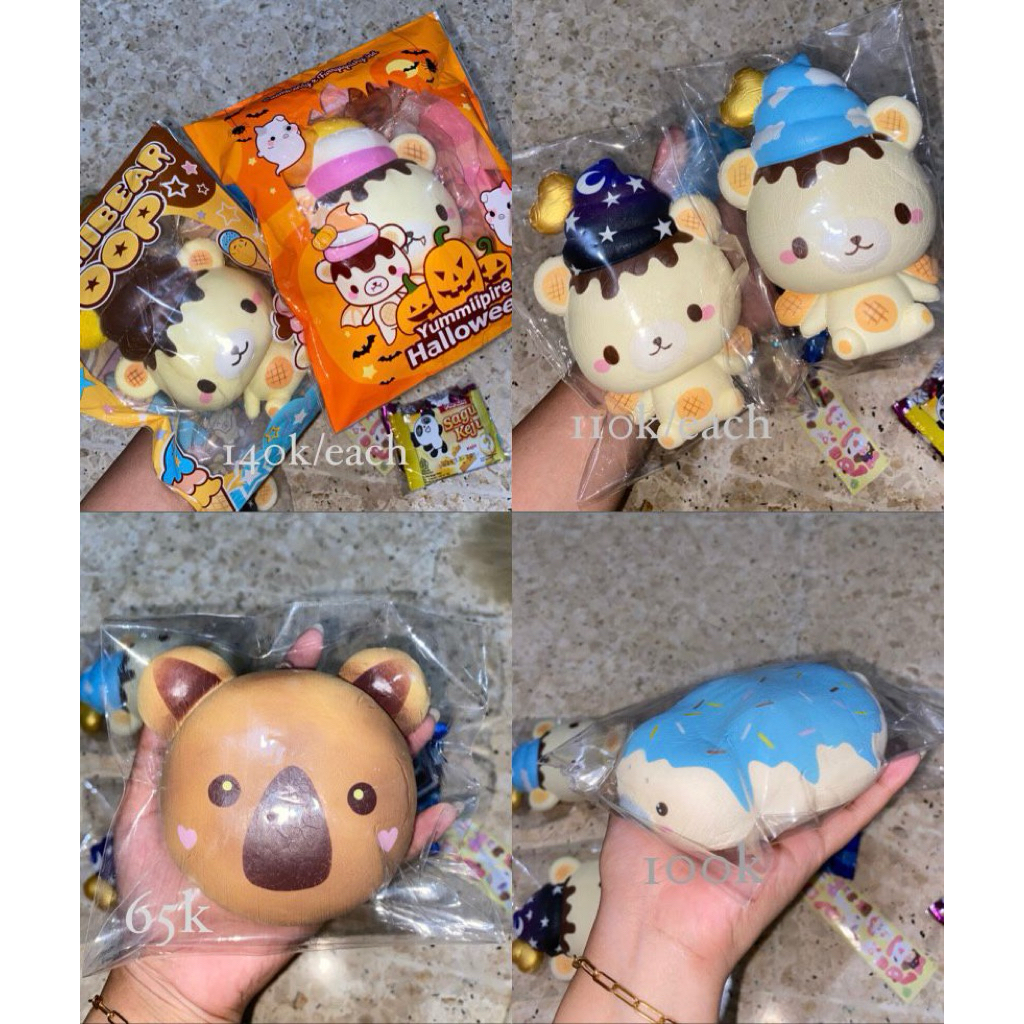 preloved squishy punimaru yummibear (baca desk)