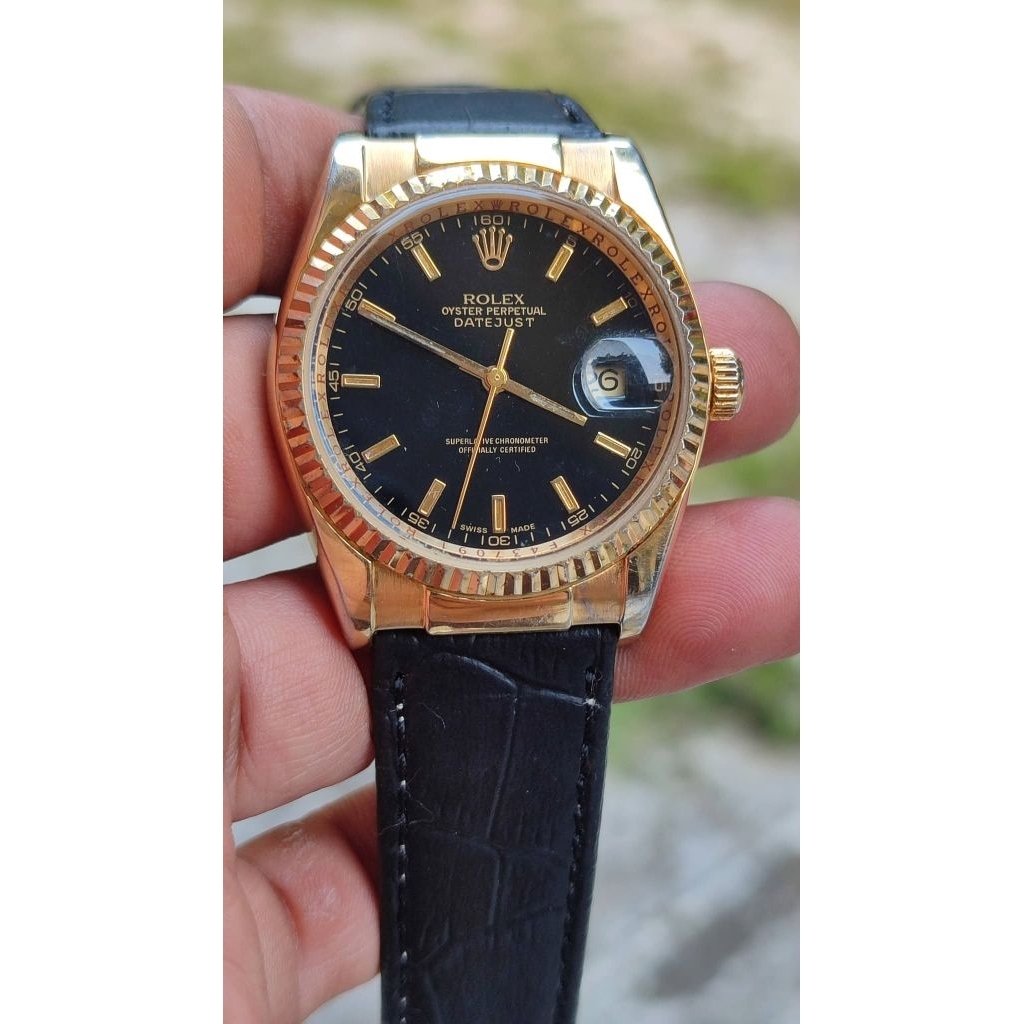 rolex datejust otomatis