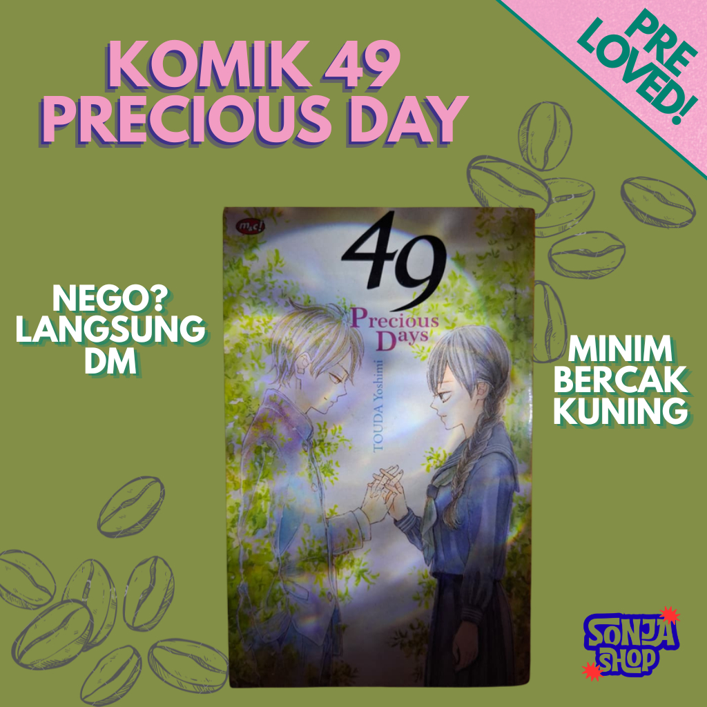 [PRELOVED KOMIK] 49 Precious Days - Touda Yohimi - Manga Shoujo Bekas Original