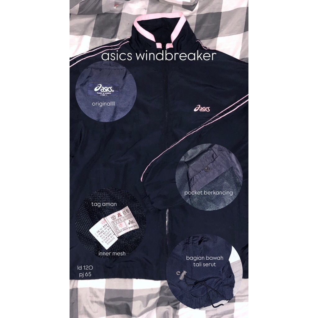asics windbreaker