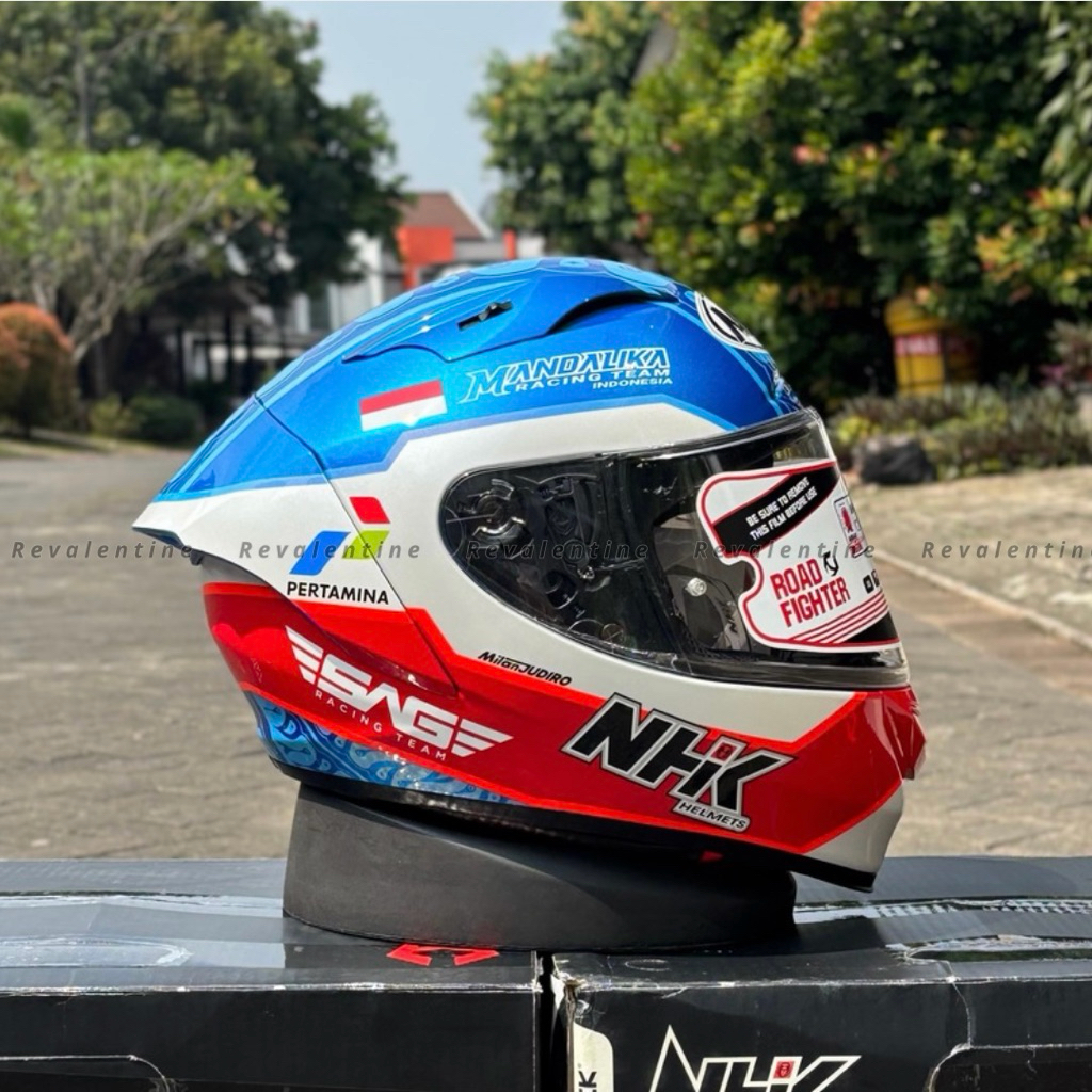 NHK GP R Tech Street Mandalika Racing Original | Helm Full face GPR tech Fullface