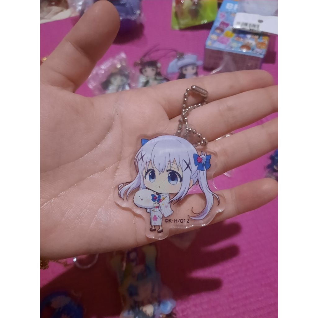 Chino Kafu Acryclic Keychain is the order a rabbit? merchandise