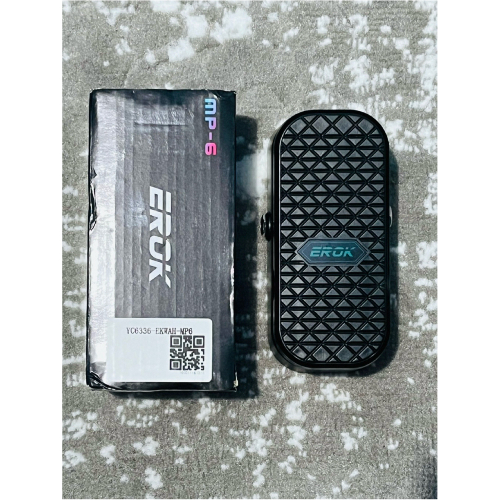 EROK Mini Wah & Volume Pedal Efek Gitar [New]
