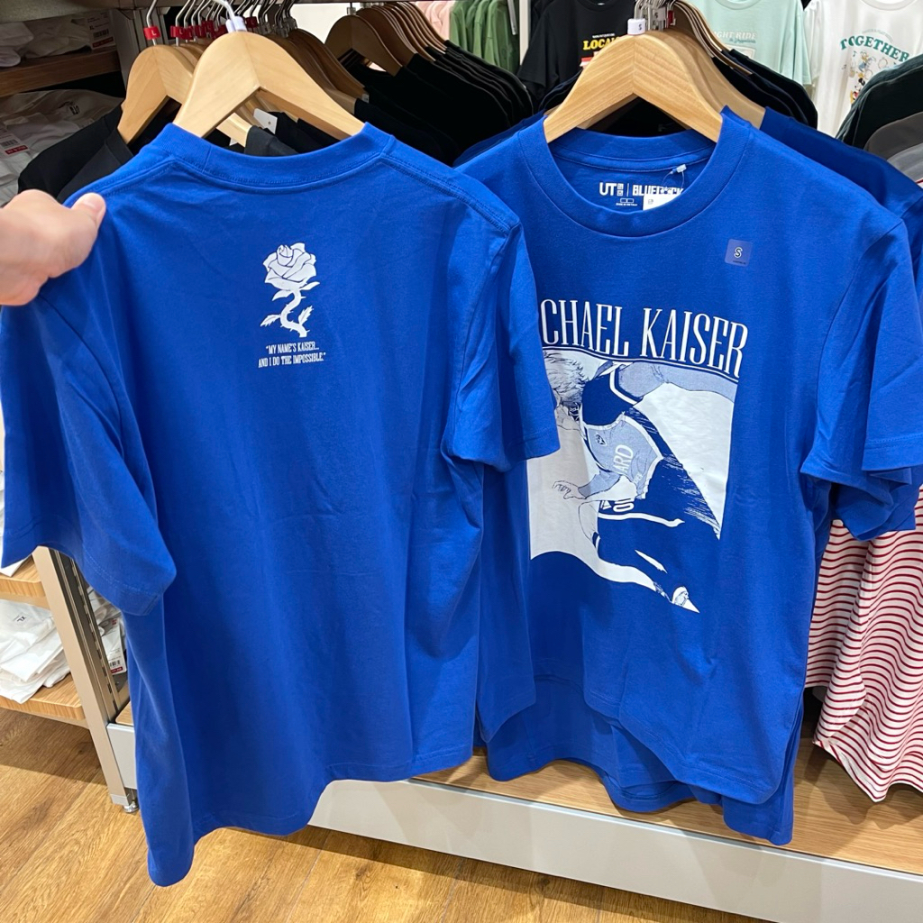 Tshirt Uniqlo Man BLUE LOCK 67 blue