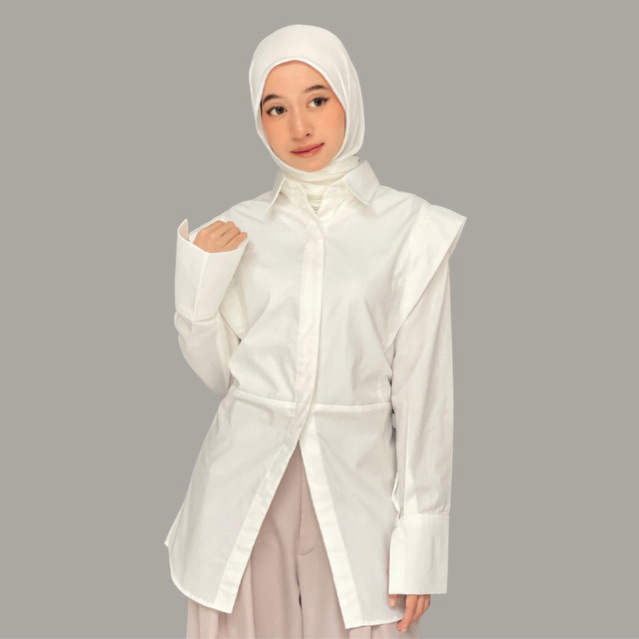 ESSERA - LEA Shirt | Kemeja Katun Poplin Panjang