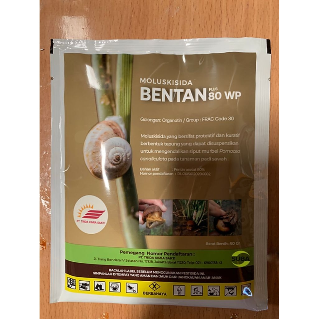 moluskisida BENTAN 80wp 100gr