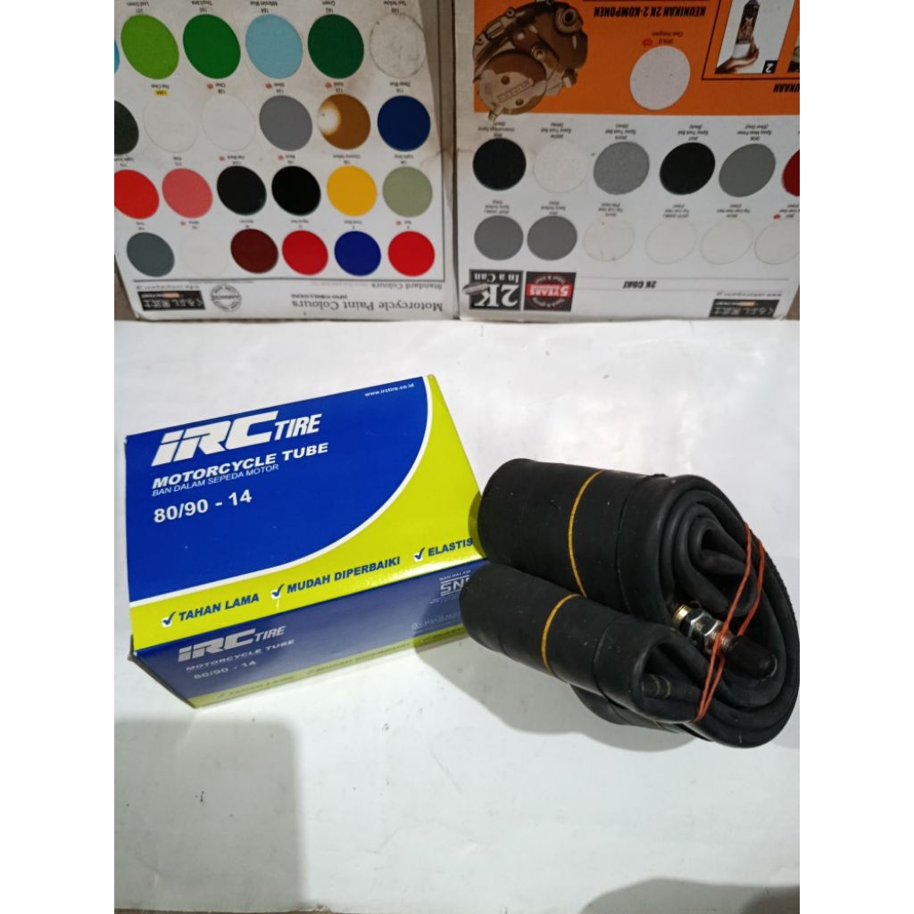 [1 PCS] BAN DALAM IRC 80/90-14 DIJAMIN ASLI IRC BD 80/90-14 IRC BAN DALAM 80/90-14 IRC