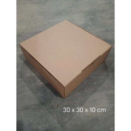 Box Packing Coklat Polos 30 x 30 x 10 cm