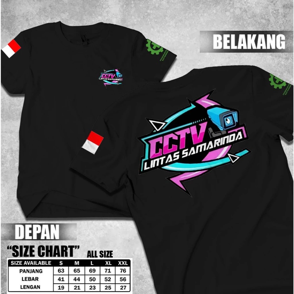 KAOS CCTV JALUR LINTAS SELATAN KAOS DISTRO CCTV JALUR LINTAS SELATAN KAOS PRIA WANITA