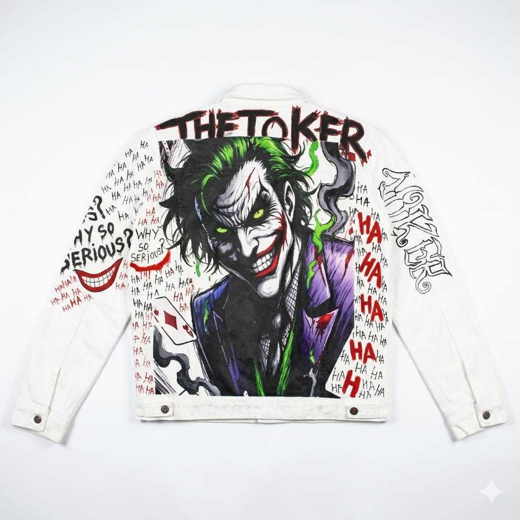 Jaket Jeans The Joker Streetwear Satu Mana Cukup