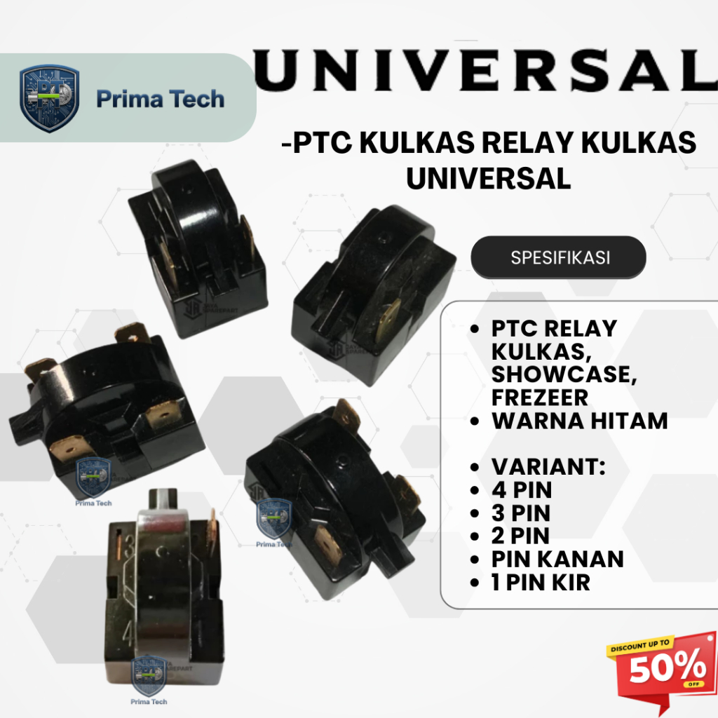 PTC KULKAS - RILAY KULKAS - SPAREPART KULKAS - PTC RILEY - RILAY PTC - RILey
