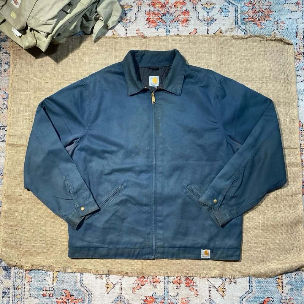 Carhartt Work Jacket Size XL Navy bahan dalem Linning