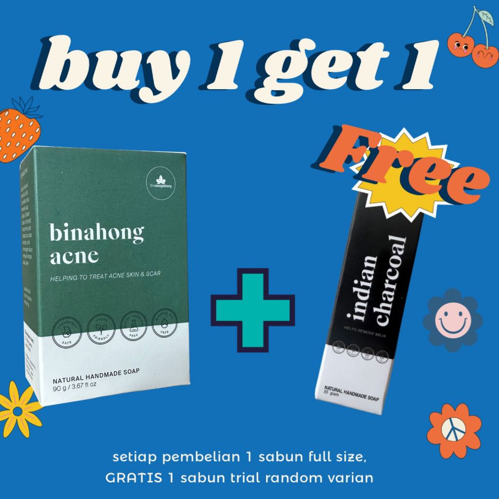 (FREE TRIAL SOAP BAR) BINAHONG ACNE SOAP