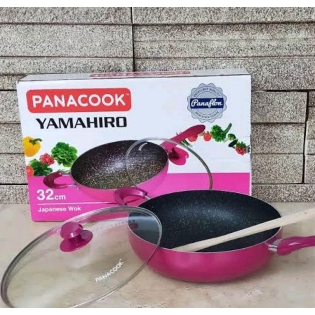 Panacook Yamahiro japanese wok Wajan Penggorengan panacook 32cm