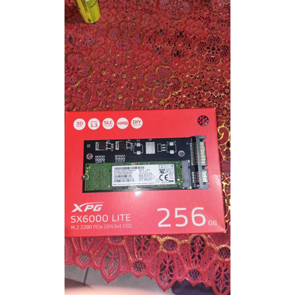 Di jual 1 Unit SSD Samsung M.2 Sata 128Gb (Normal) (Sdh Terinstall OS Windows 11 Office Dll)