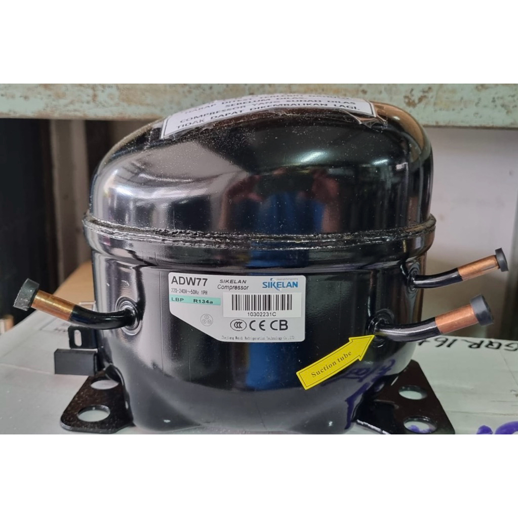 KOMPRESOR SHOWCASE ADW77 R134 | COMPRESSOR KULKAS SIKELAN R134