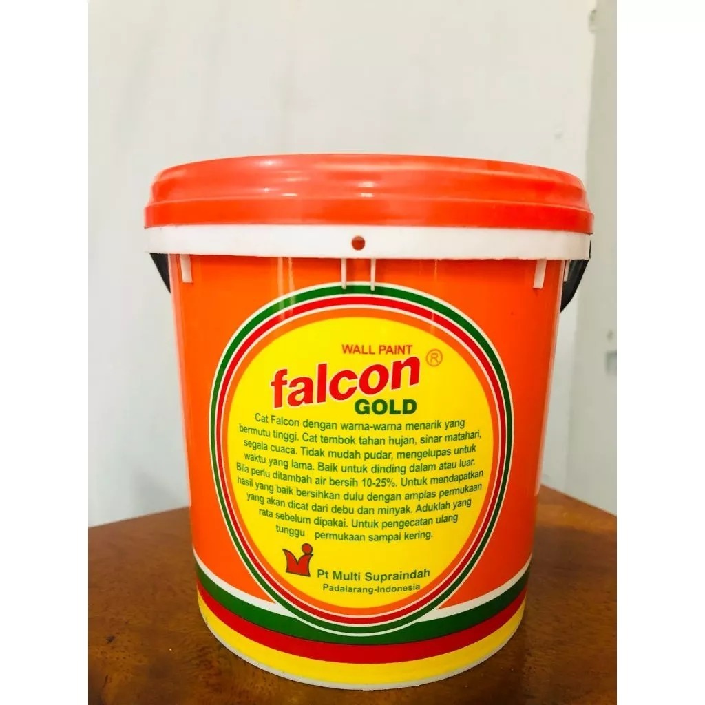 CAT TEMBOK / DINDING 1KG FALCON GOLD CAT PELAPIS TEMBOK CAT DINGDING Cat tembok FALCON GOLD 1 kg cat