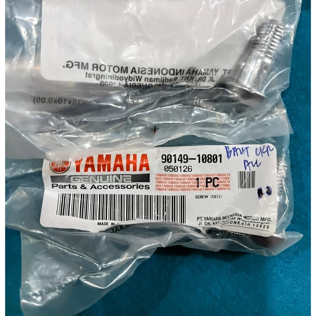 BAUT KALIPER CALIPER DEPAN (90149-10801) MIO SMILE 28D SOUL XEON KARBU JUPITER MX 135 ORIGINAL YAMAH