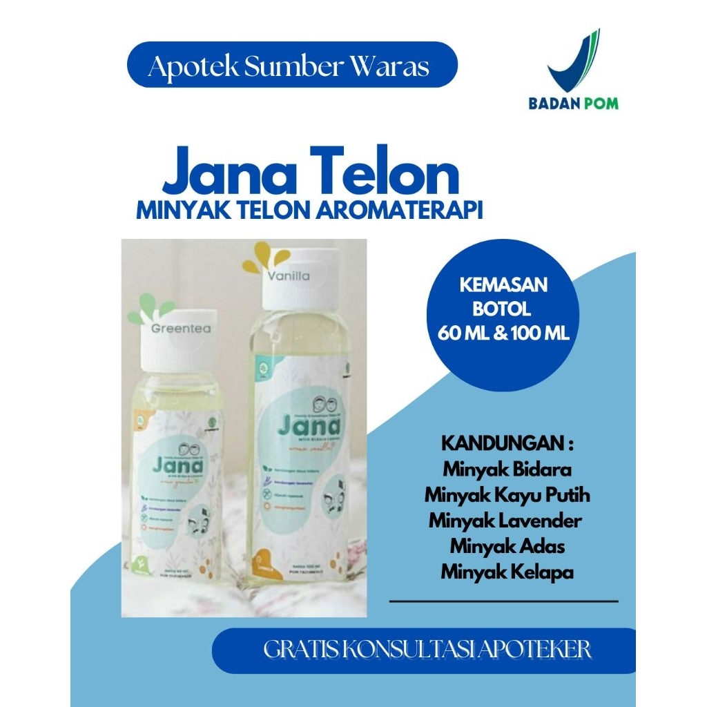Minyak telon Jana 60 ml