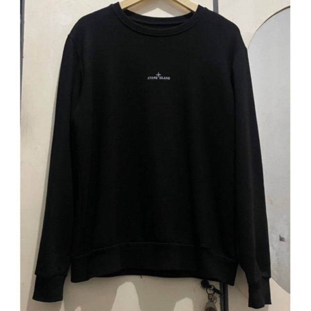 Stone Island Crewneck Black Fashion